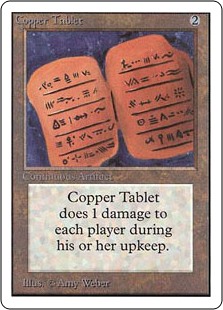 Copper Tablet