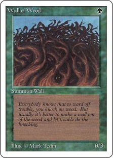 Wall of Wood