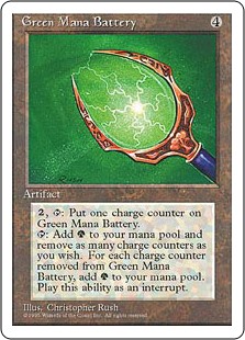 Green Mana Battery