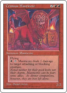 Crimson Manticore