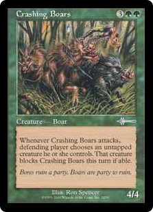 Crashing Boars