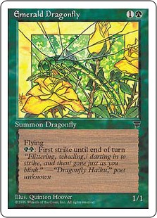 Emerald Dragonfly