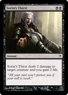 Sorin's Thirst