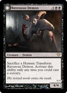 Ravenous Demon / Archdemon of Greed