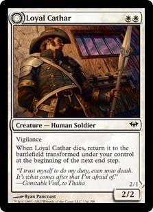 Loyal Cathar / Unhallowed Cathar