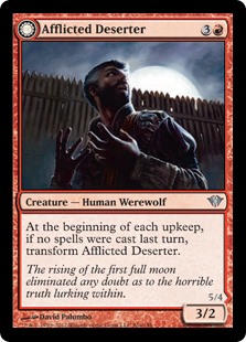 Afflicted Deserter / Werewolf Ransacker