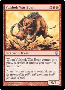 Vulshok War Boar