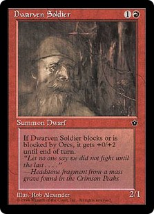 Dwarven Soldier