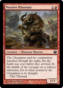 Pensive Minotaur