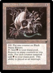 Black Mana Battery