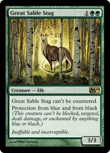 Great Sable Stag