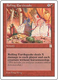 Rolling Earthquake