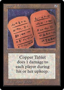 Copper Tablet