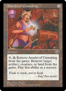 Amulet of Unmaking