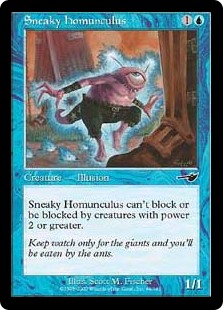 Sneaky Homunculus
