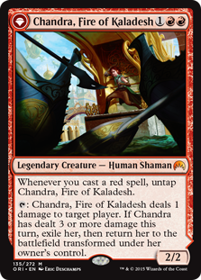Chandra, Fire of Kaladesh / Chandra, Roaring Flame