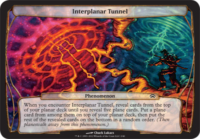 Interplanar Tunnel