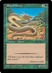 Plated Wurm