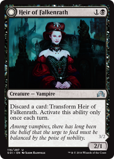 Heir of Falkenrath / Heir to the Night