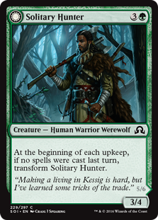 Solitary Hunter / One of the Pack