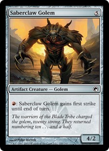 Saberclaw Golem