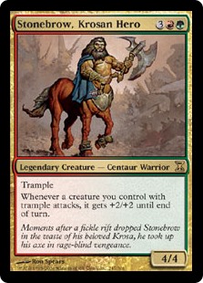 Stonebrow, Krosan Hero