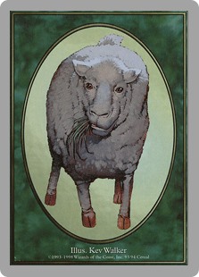 Sheep token card