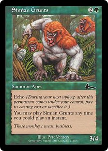 Simian Grunts