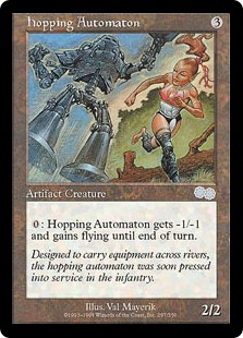 Hopping Automaton
