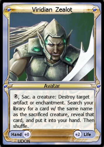 Viridian Zealot Avatar