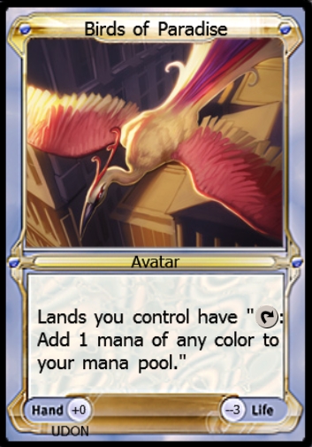 Birds of Paradise Avatar