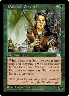 Llanowar Sentinel
