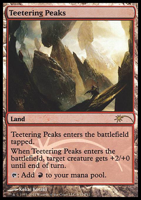 Teetering Peaks