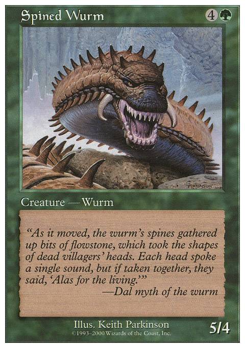 Spined Wurm
