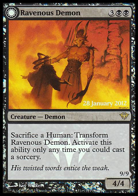 Ravenous Demon / Archdemon of Greed