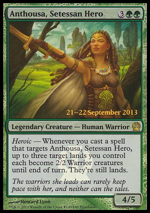 Anthousa, Setessan Hero