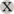 X