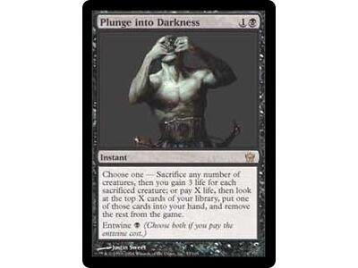 Plunge into Darkness