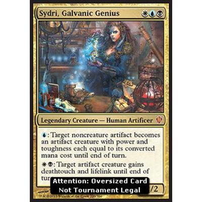 Sydri, Galvanic Genius (Oversized), Commander - Oversized