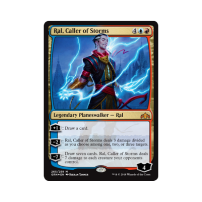 Guilds of Ravnica Planeswalker Deck - Ral, Caller of Storms