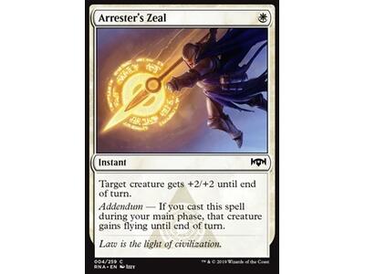 Arrester's Zeal