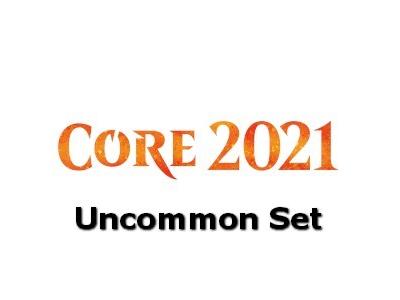 Core 2021 UNCOMMON set