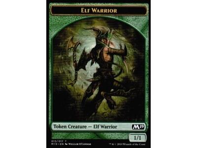 Elf Warrior Token (Green 1/1)