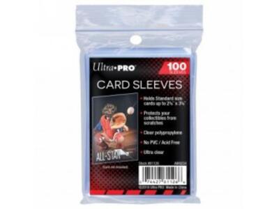 100 Ultra Pro Soft Sleeves (Penny Sleeves)