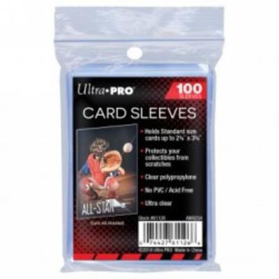 100 Ultra Pro Soft Sleeves (Penny Sleeves)