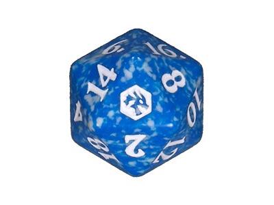 D&D d20 Ζάρι - ΜΠΛΕ