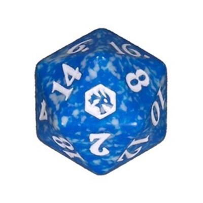 D&D d20 Ζάρι - ΜΠΛΕ
