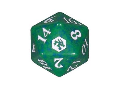 D&D d20 Ζάρι - ΠΡΑΣΙΝΟ
