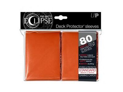 80sleves+20Δώρο Pro-Matte Eclipse Sleeves ORANGE
