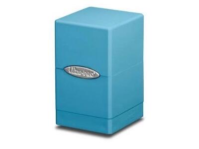 Ultra Pro Satin Tower Deck Box- LIGHT BLUE